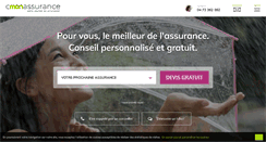 Desktop Screenshot of c-mon-assurance.com